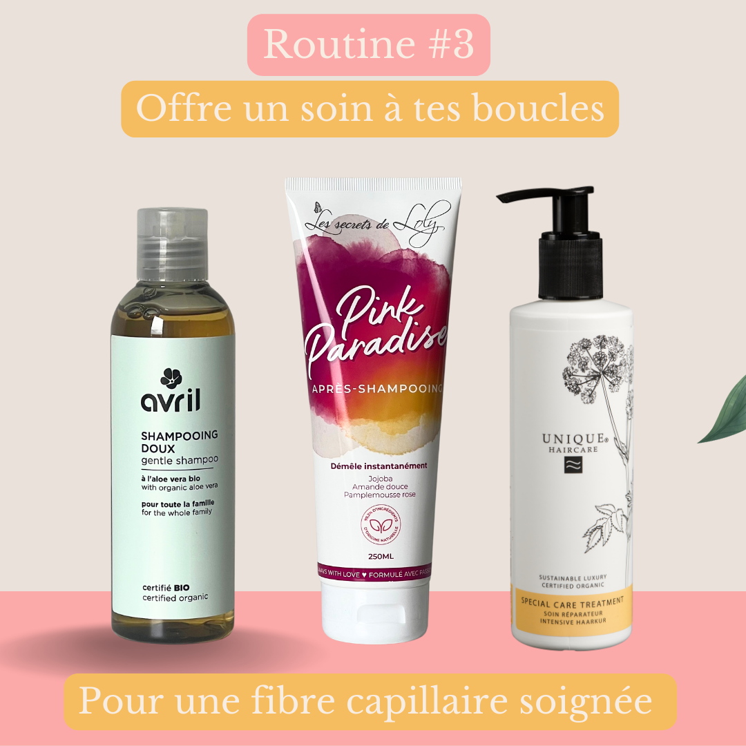Routine #3 - Offre un soin à tes boucles