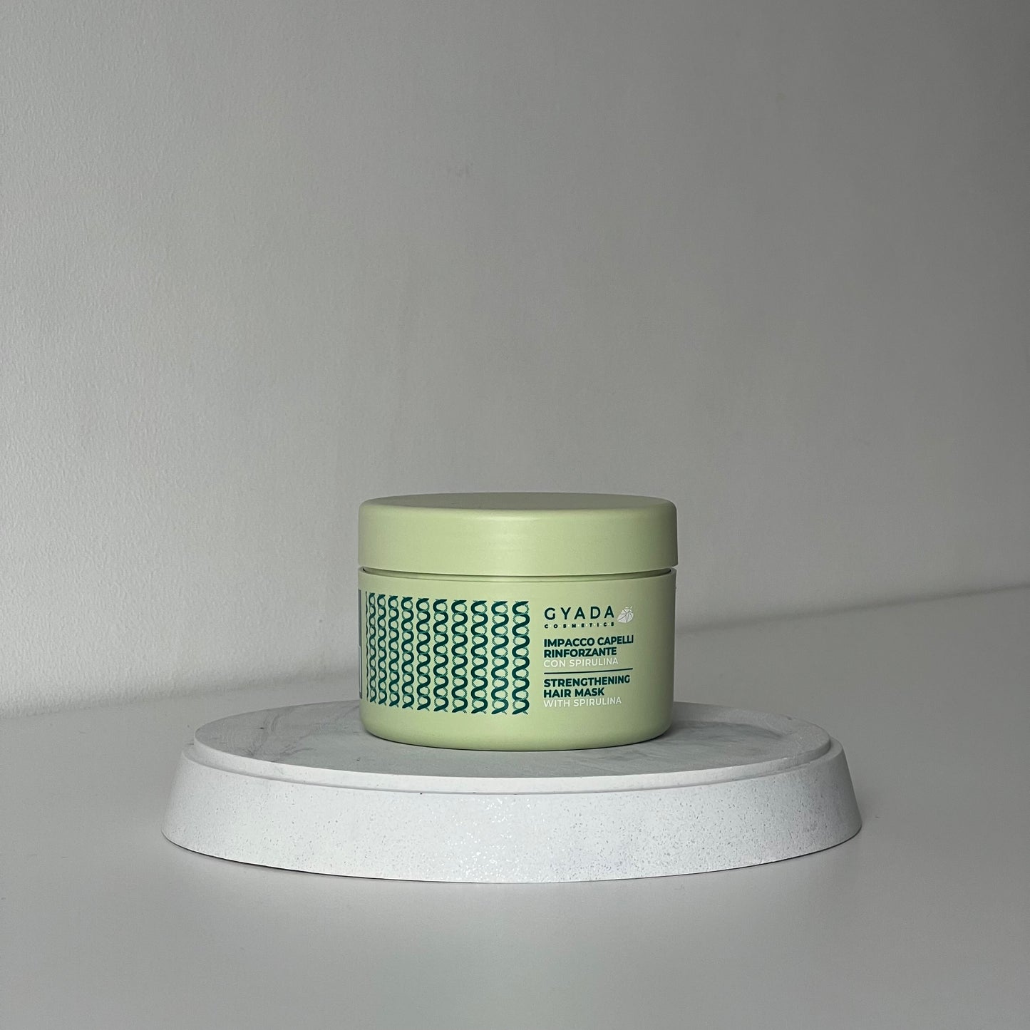 Masque Capillaire Fortifiant à la Spiruline 250ml - Gyada Cosmetics