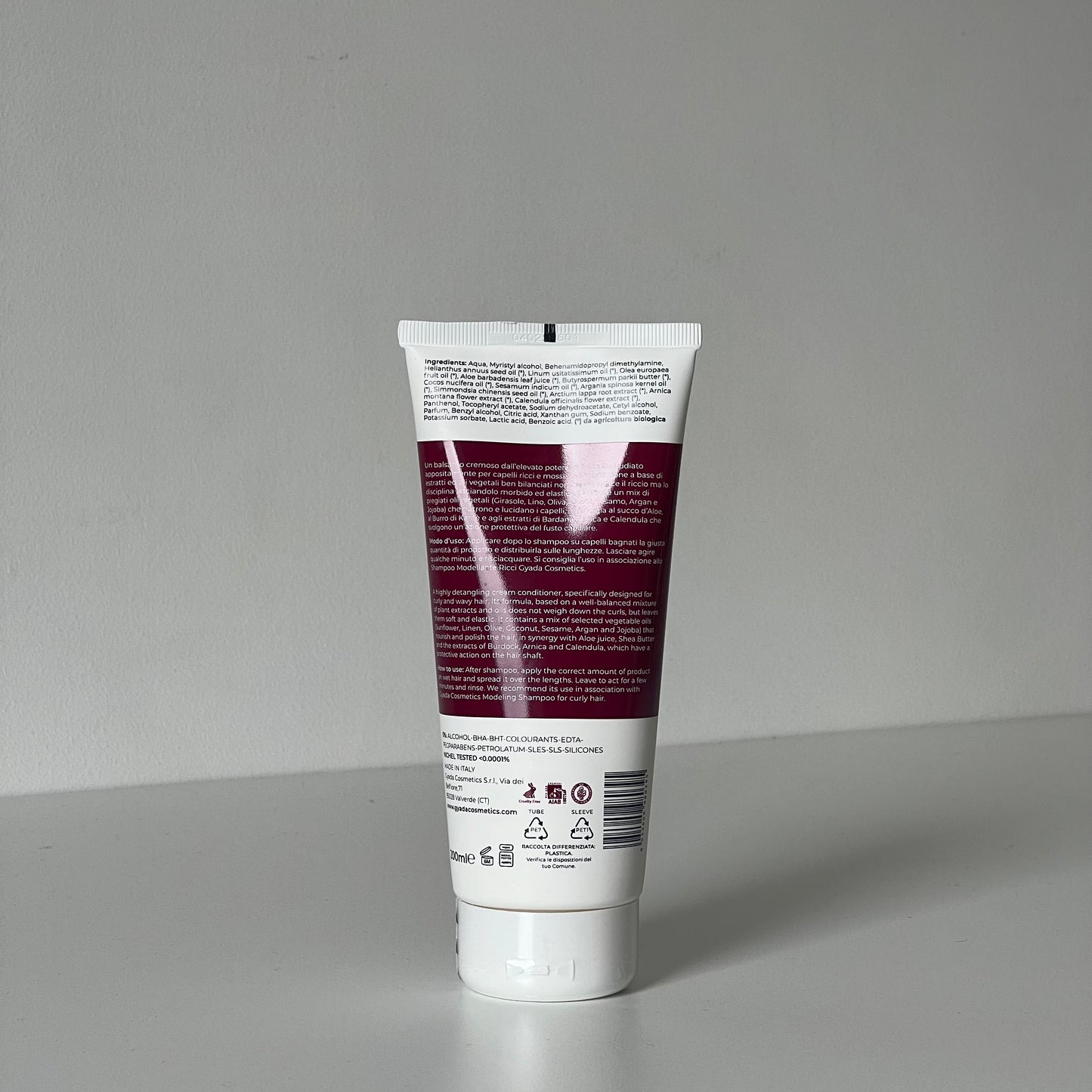 Après-Shampoing Modelant 200ml - Gyada Cosmetics
