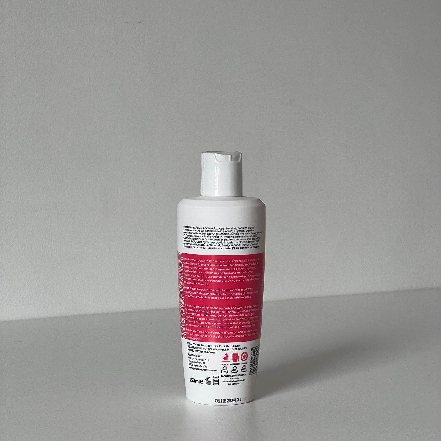 Shampoing Modelant Boucles 250ml - Gyada Cosmetics