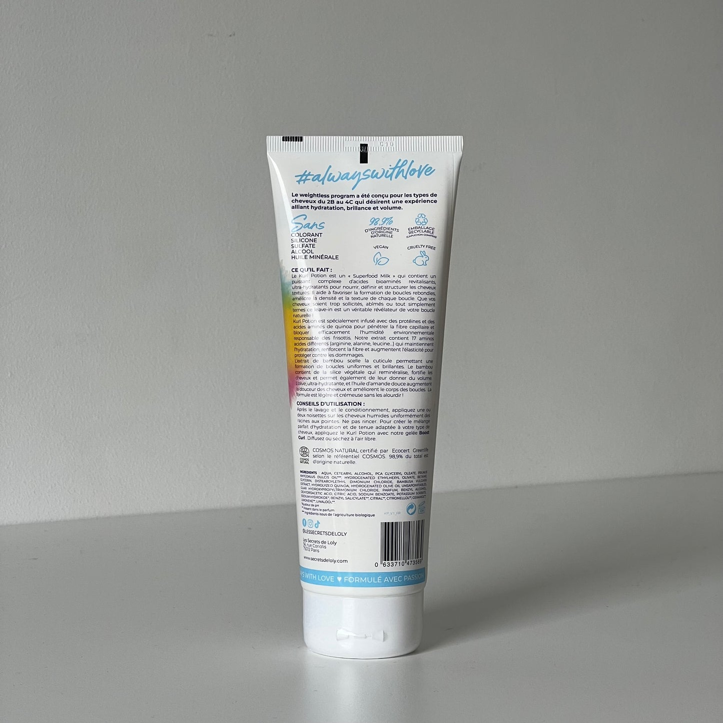 Kurl Potion 250 ml - Les Secrets de Loly