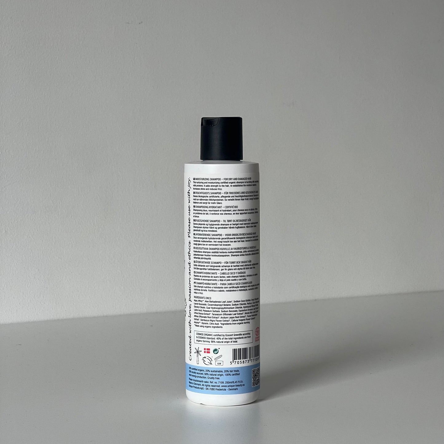 Shampooing Hydratant 250ml - Unique Cosmetics