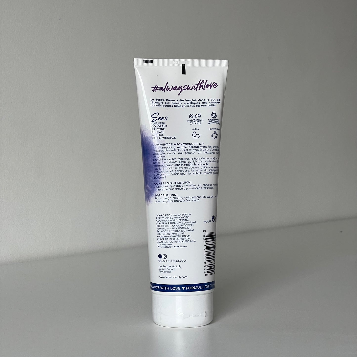 Bubble dream 250 ml - Les Secrets de Loly