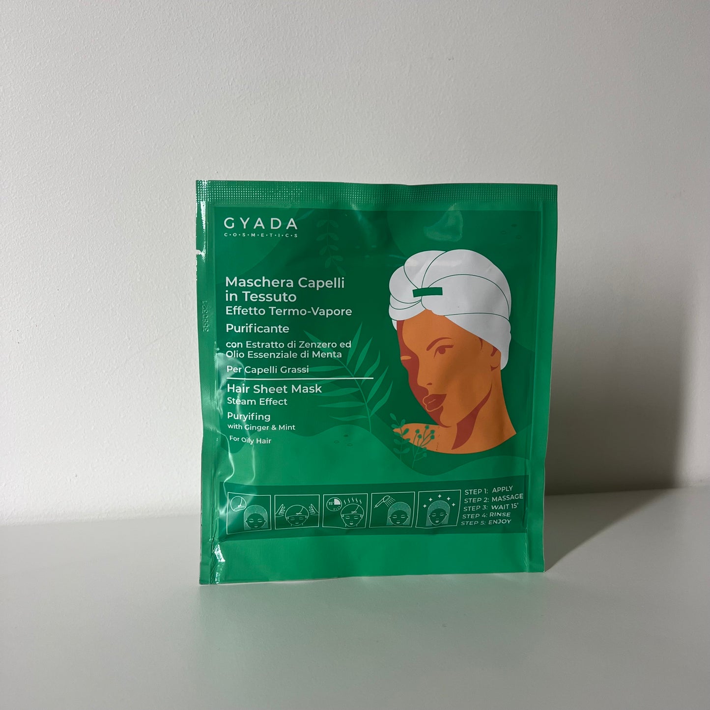 Masque en Tissus - Purifiant - Anti-Pelliculaire - Gyada Cosmetics