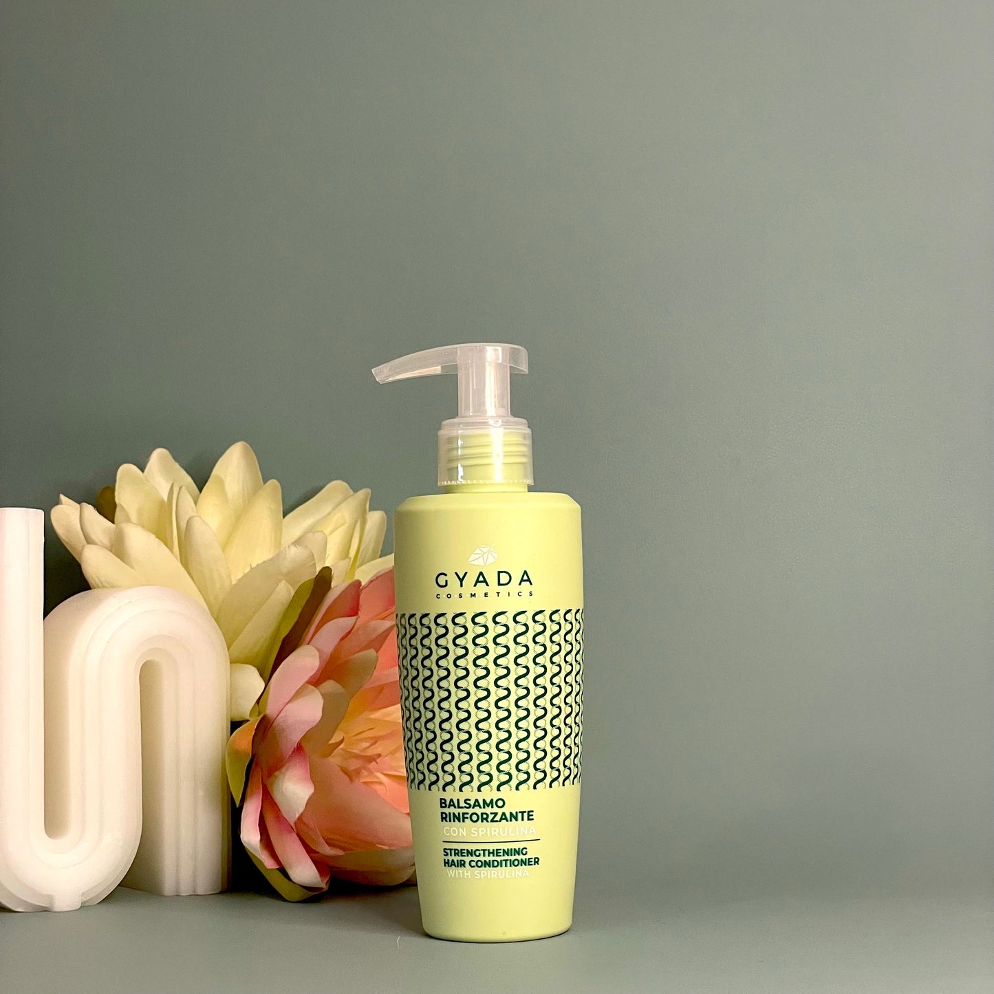Après-Shampoing Fortifiant à la Spiruline 200ml - Gyada Cosmetics