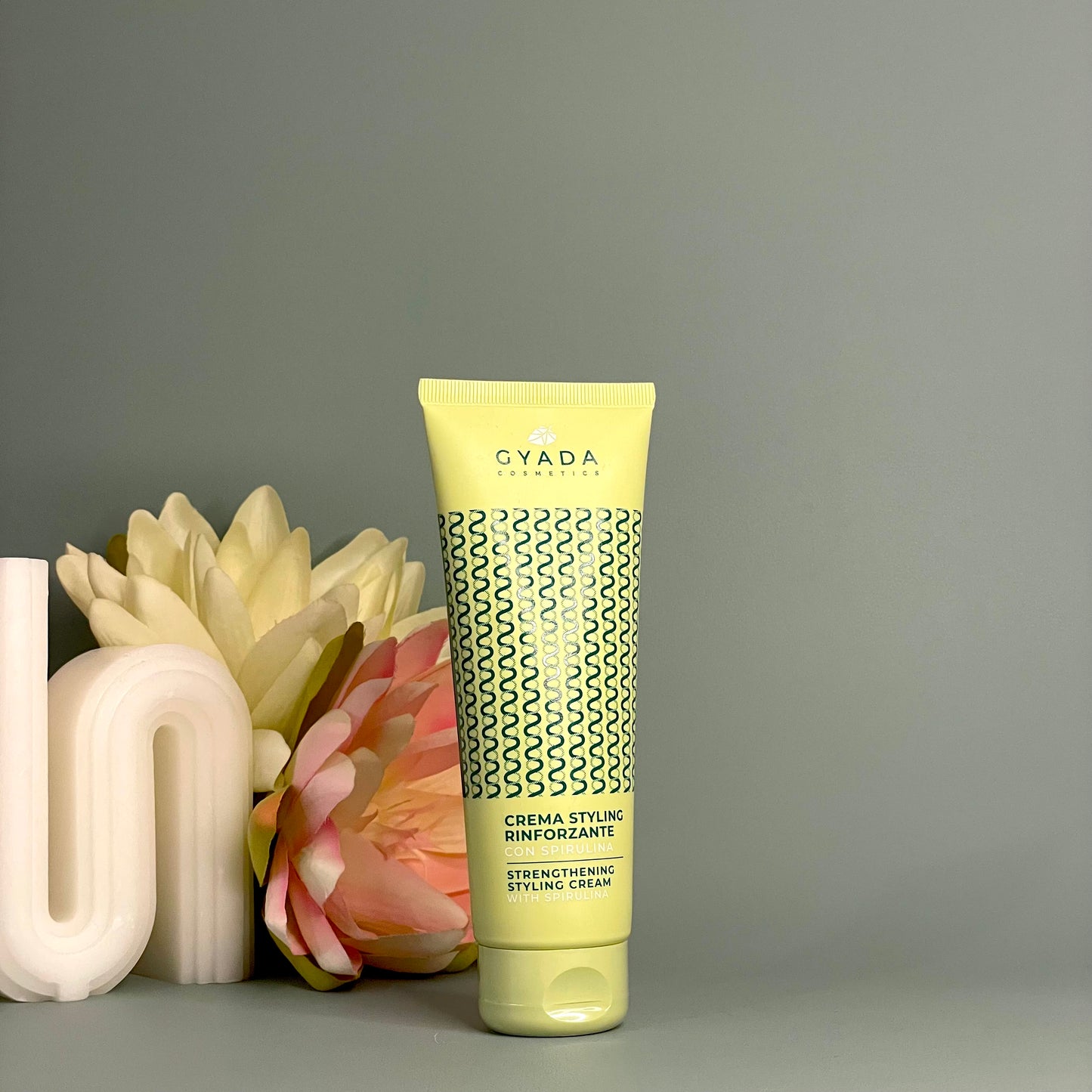 Crème Coiffante Fortifiante à la Spiruline 125ml - Gyada Cosmetics