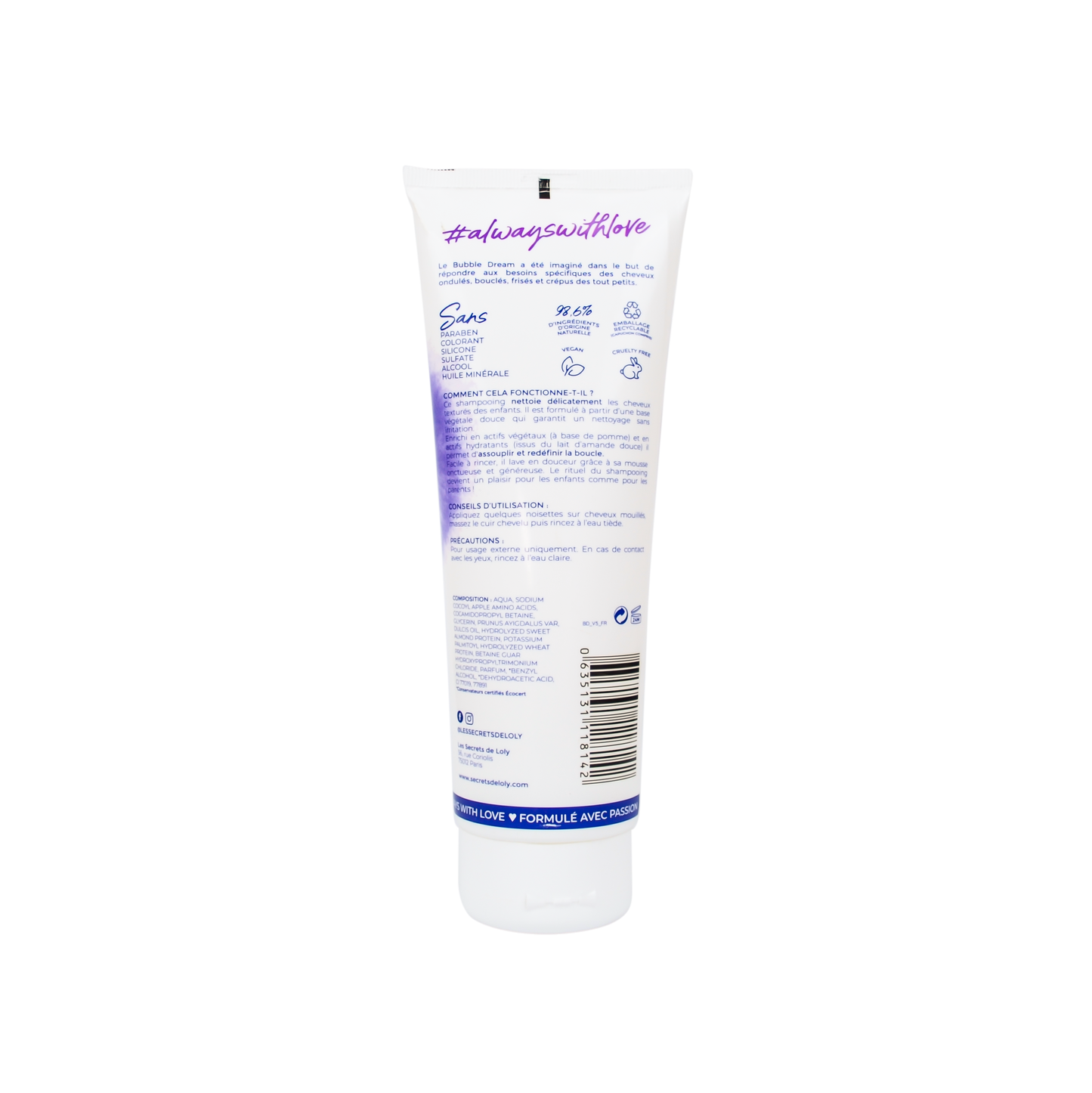 Bubble dream 250 ml - Les Secrets de Loly