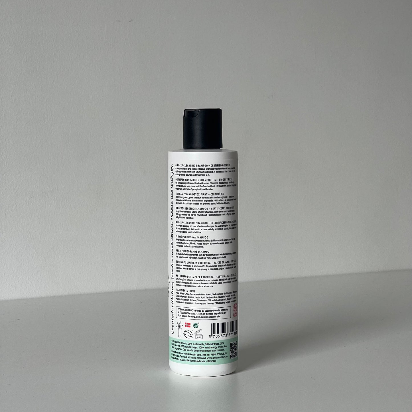 Shampooing Détoxifiant 250ml - Unique Cosmetics